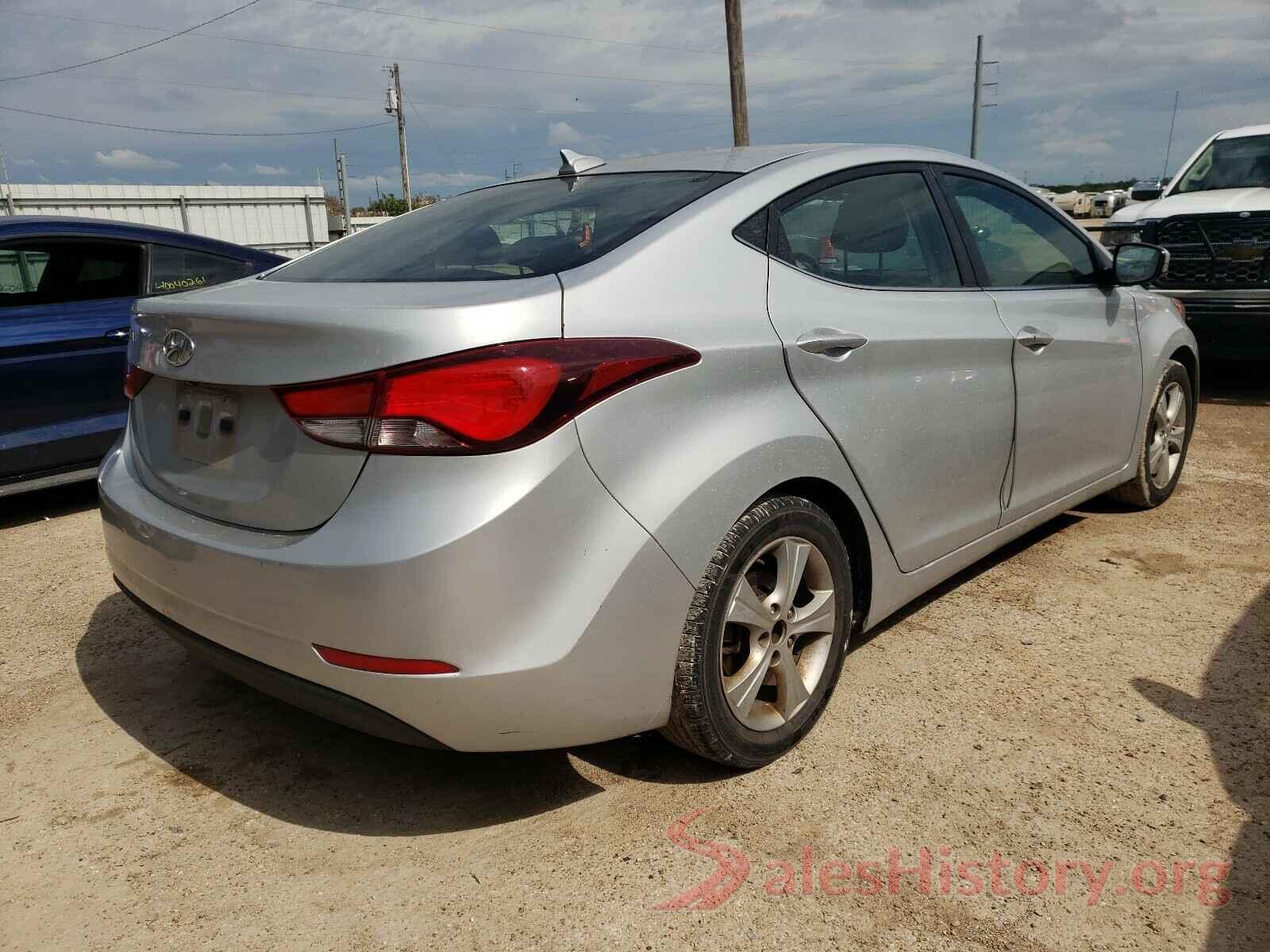 KMHDH4AE8GU566563 2016 HYUNDAI ELANTRA