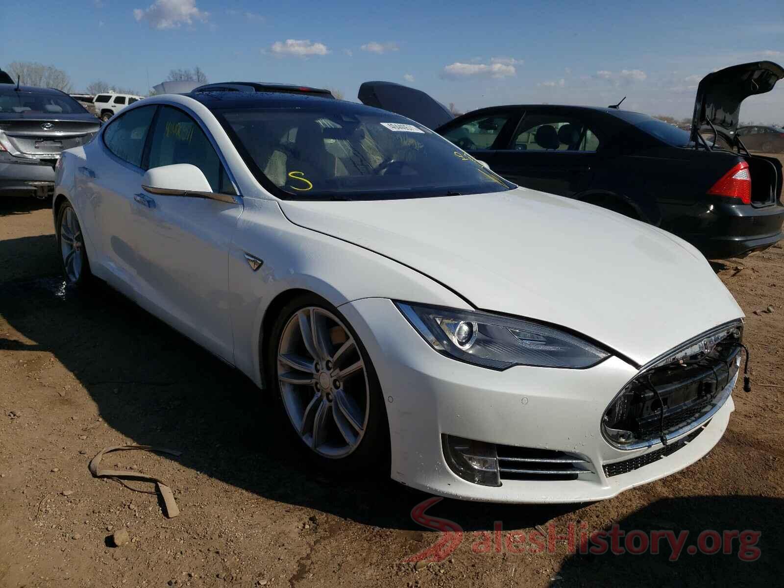 5YJSA1H24EFP66808 2014 TESLA MODEL S