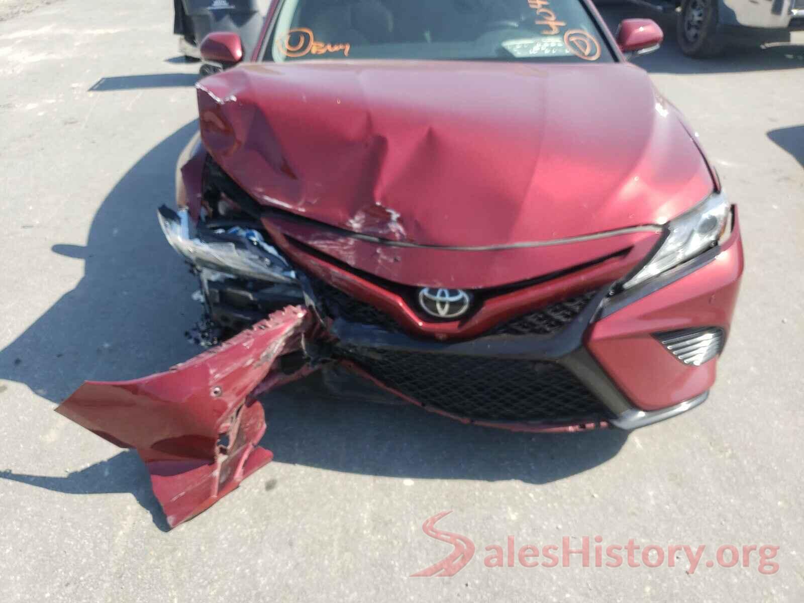 4T1B61HK9JU543999 2018 TOYOTA CAMRY