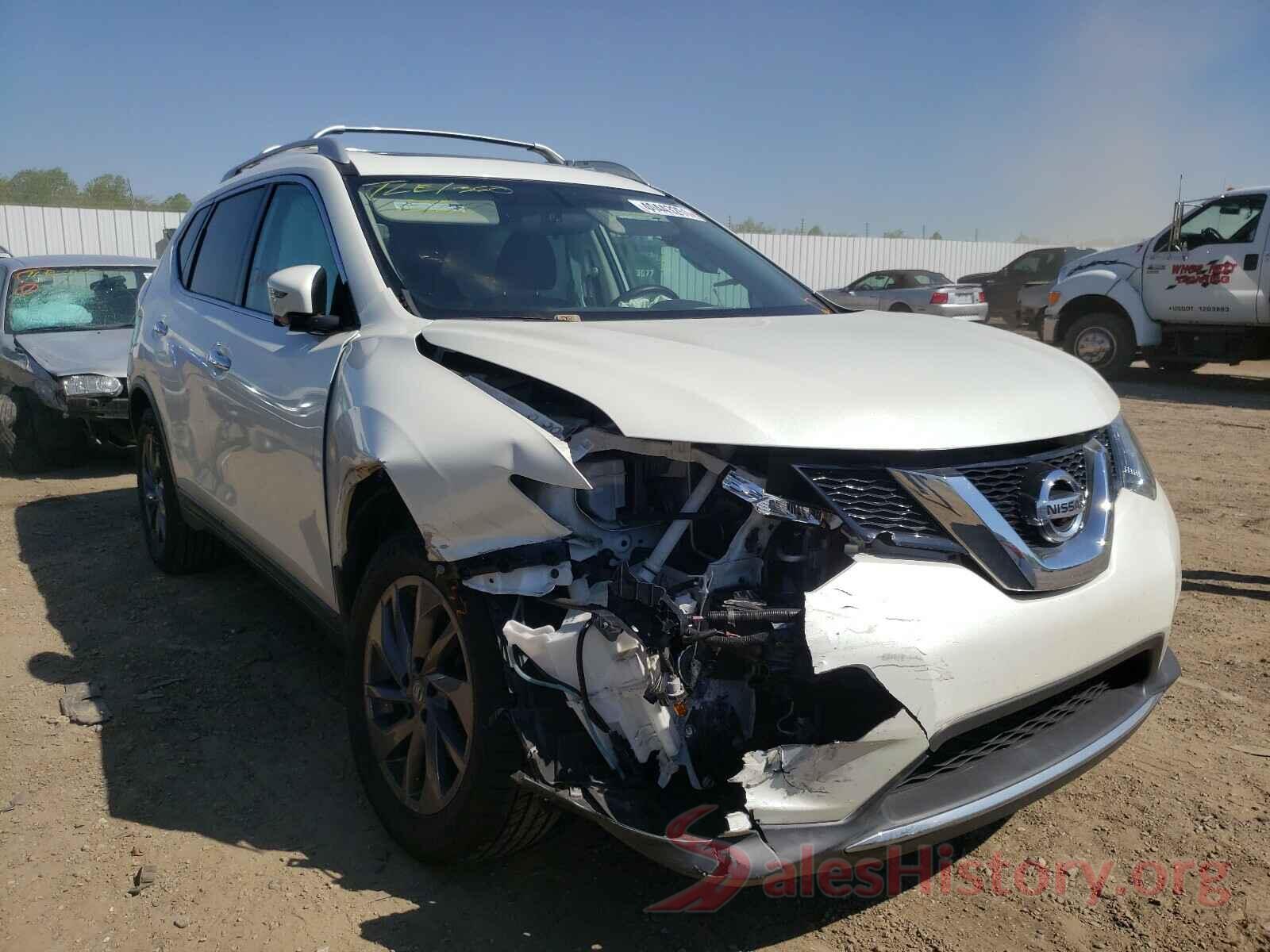 5N1AT2MV4GC919839 2016 NISSAN ROGUE