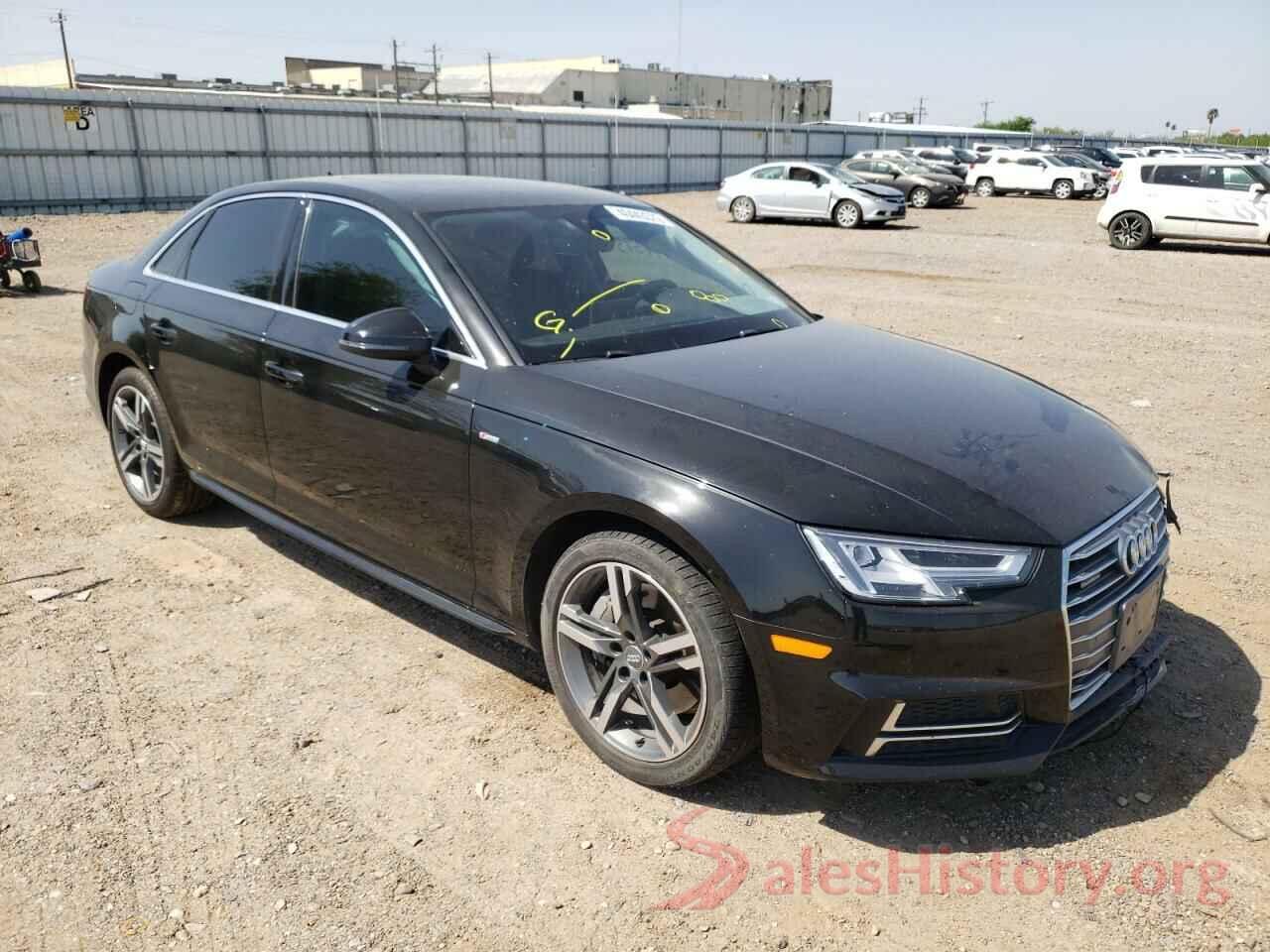 WAUENAF49JA172172 2018 AUDI A4