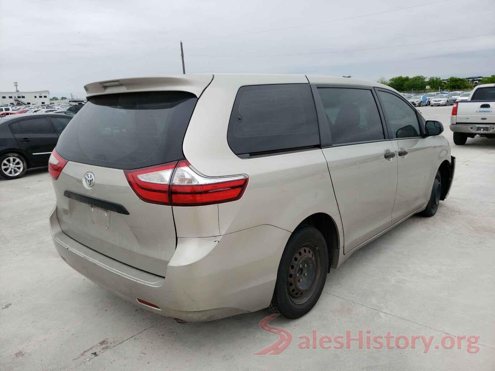 5TDZZ3DC5HS776877 2017 TOYOTA SIENNA