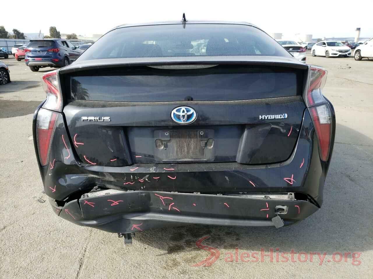 JTDKBRFU5J3586907 2018 TOYOTA PRIUS