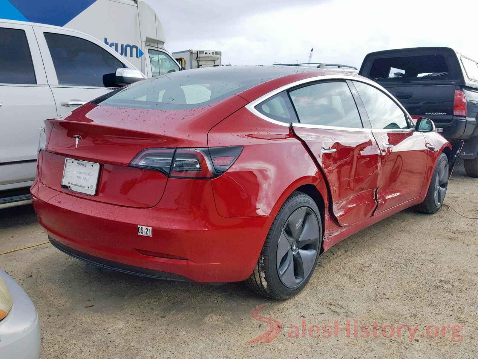 5YJ3E1EA1KF308434 2019 TESLA MODEL 3