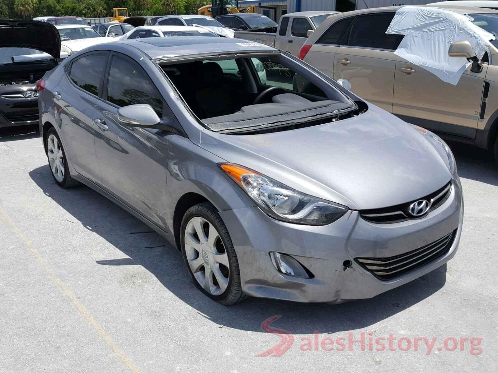 KMHDH4AE2CU259545 2012 HYUNDAI ELANTRA