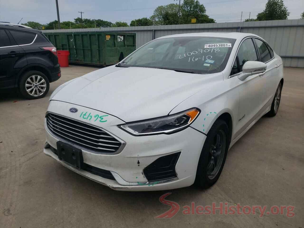 3FA6P0MU3KR202925 2019 FORD FUSION