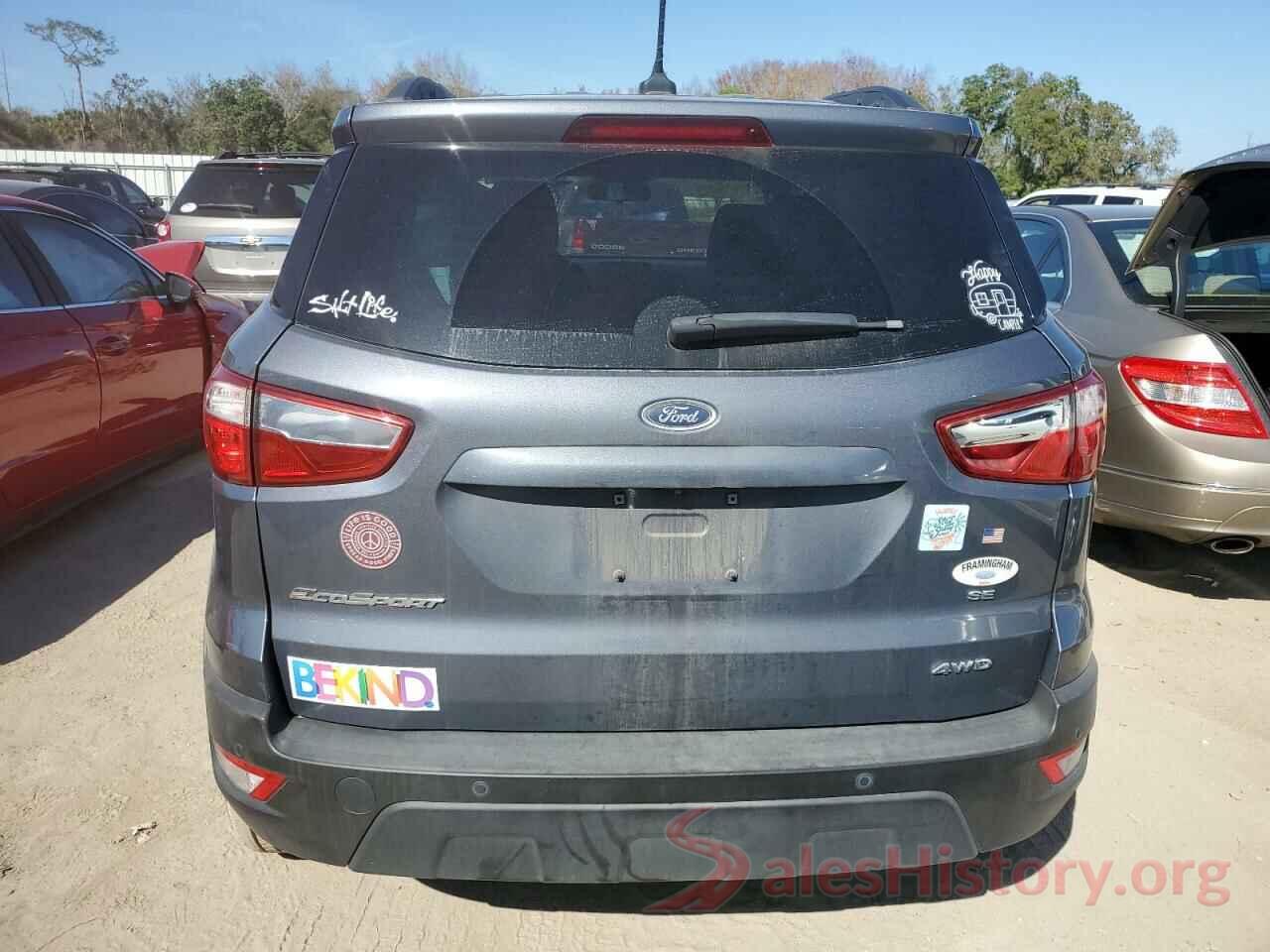 MAJ6P1ULXJC203886 2018 FORD ECOSPORT