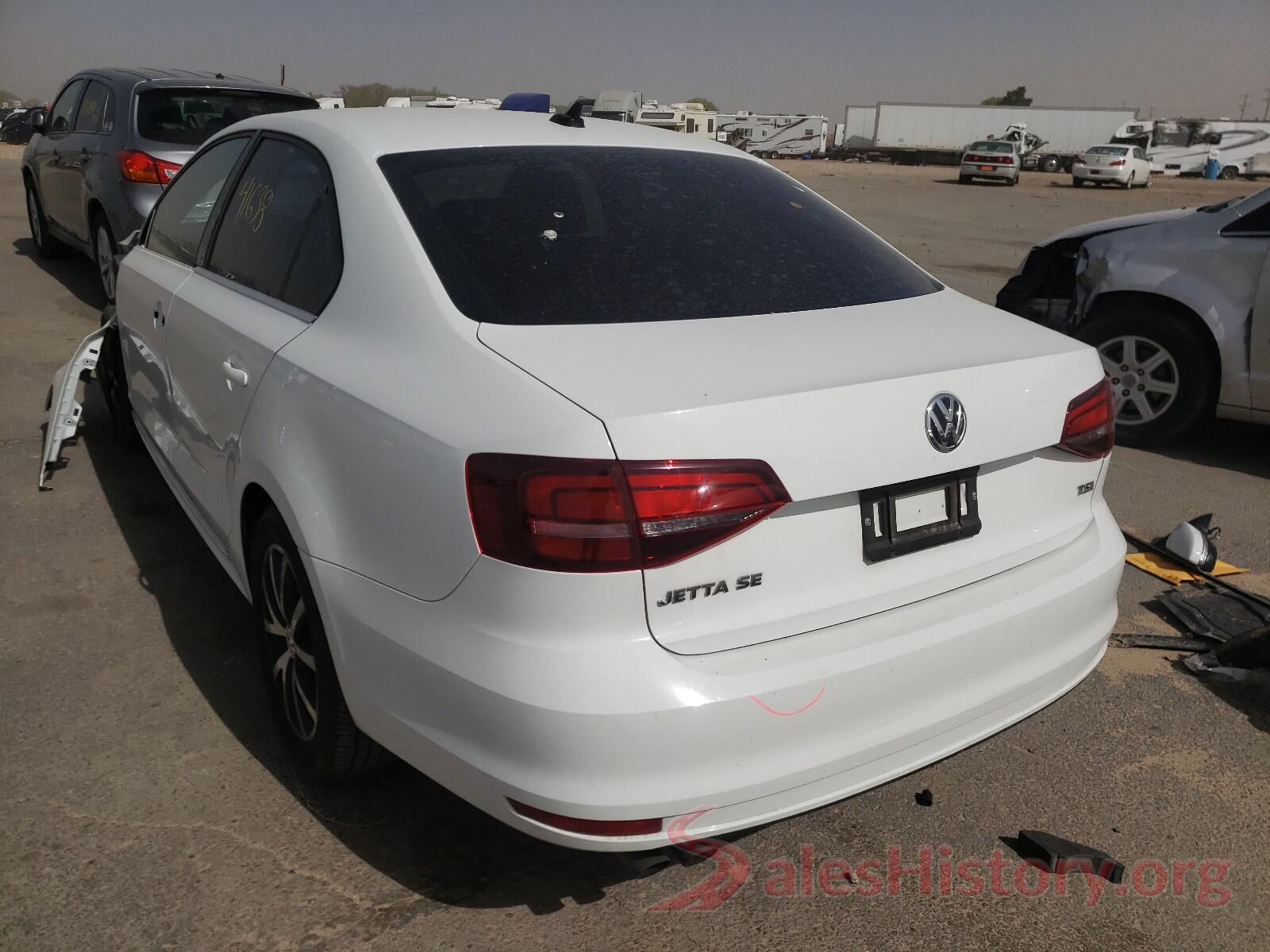 3VWDB7AJ3HM392148 2017 VOLKSWAGEN JETTA