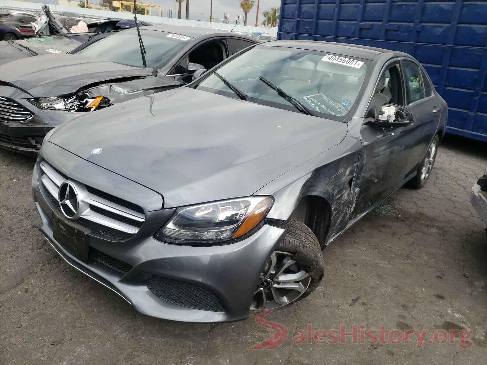 55SWF4JB1HU212711 2017 MERCEDES-BENZ C CLASS