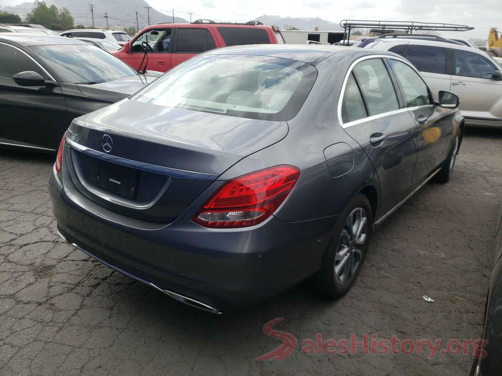 55SWF4JB1HU212711 2017 MERCEDES-BENZ C CLASS