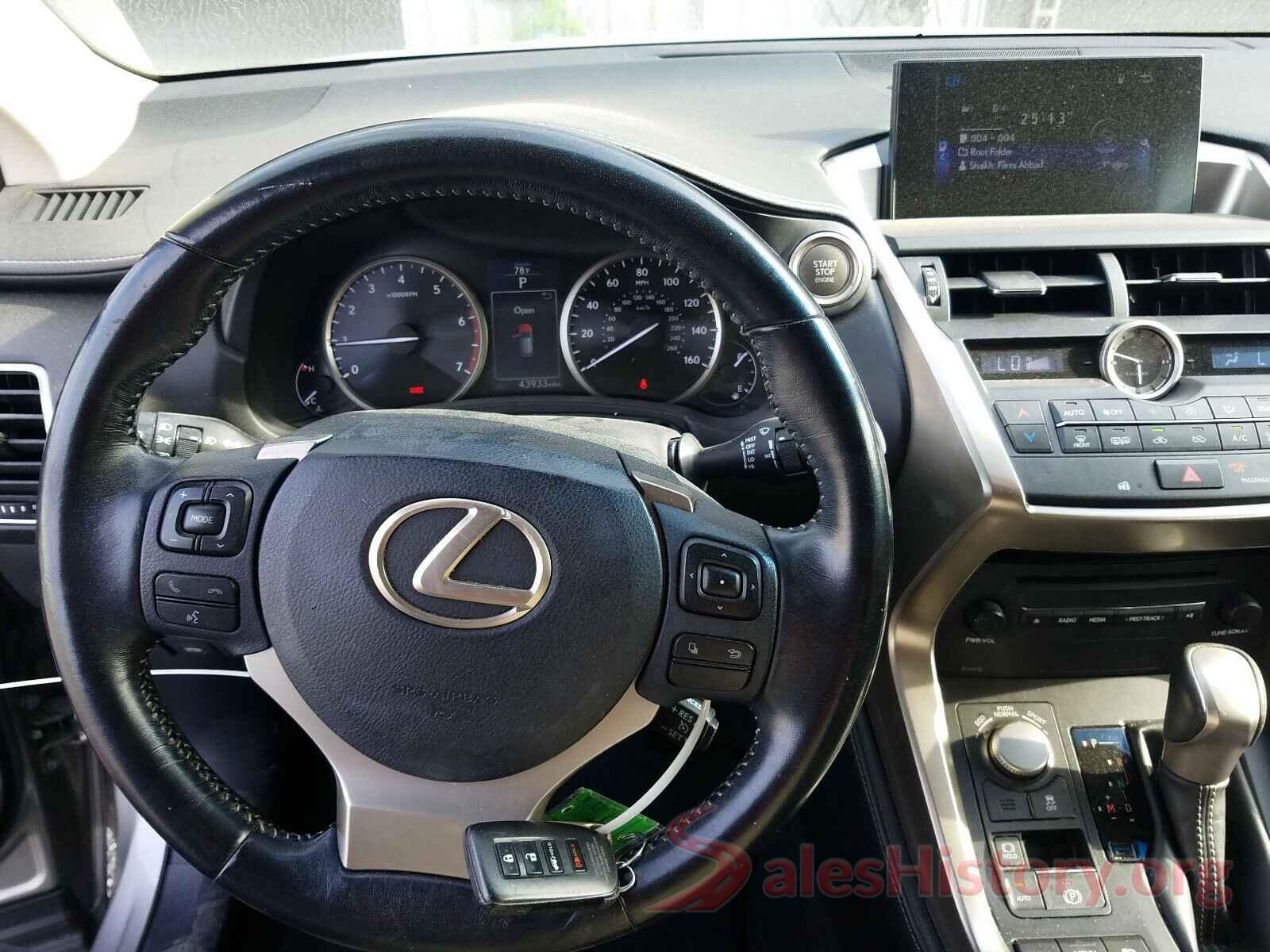 JTJYARBZXH2055035 2017 LEXUS NX