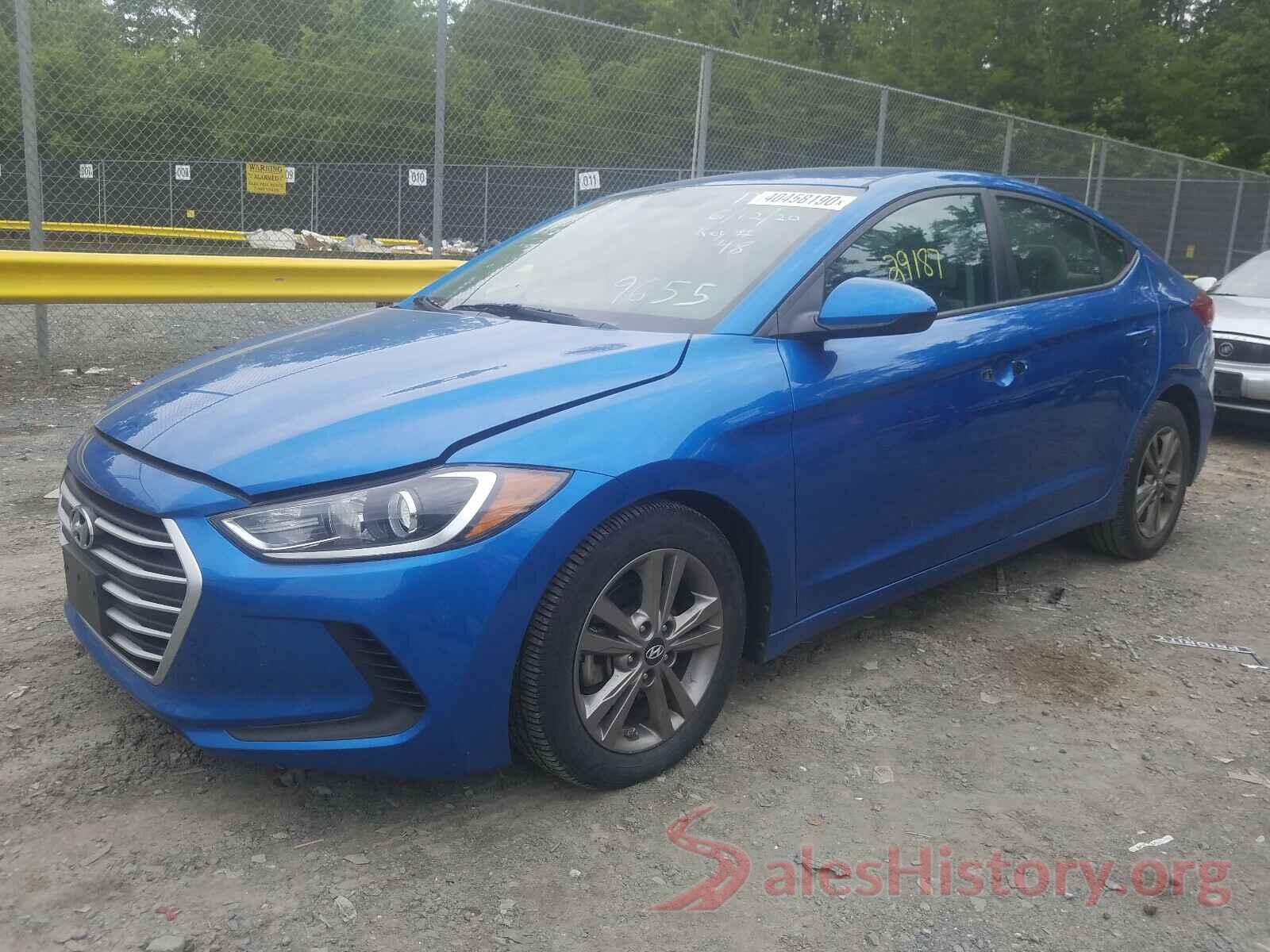 5NPD84LF3HH099655 2017 HYUNDAI ELANTRA