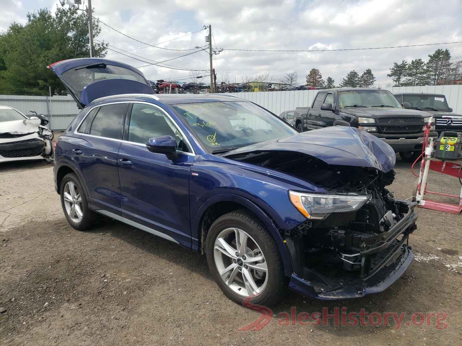 WA1DECF35M1026710 2021 AUDI Q3