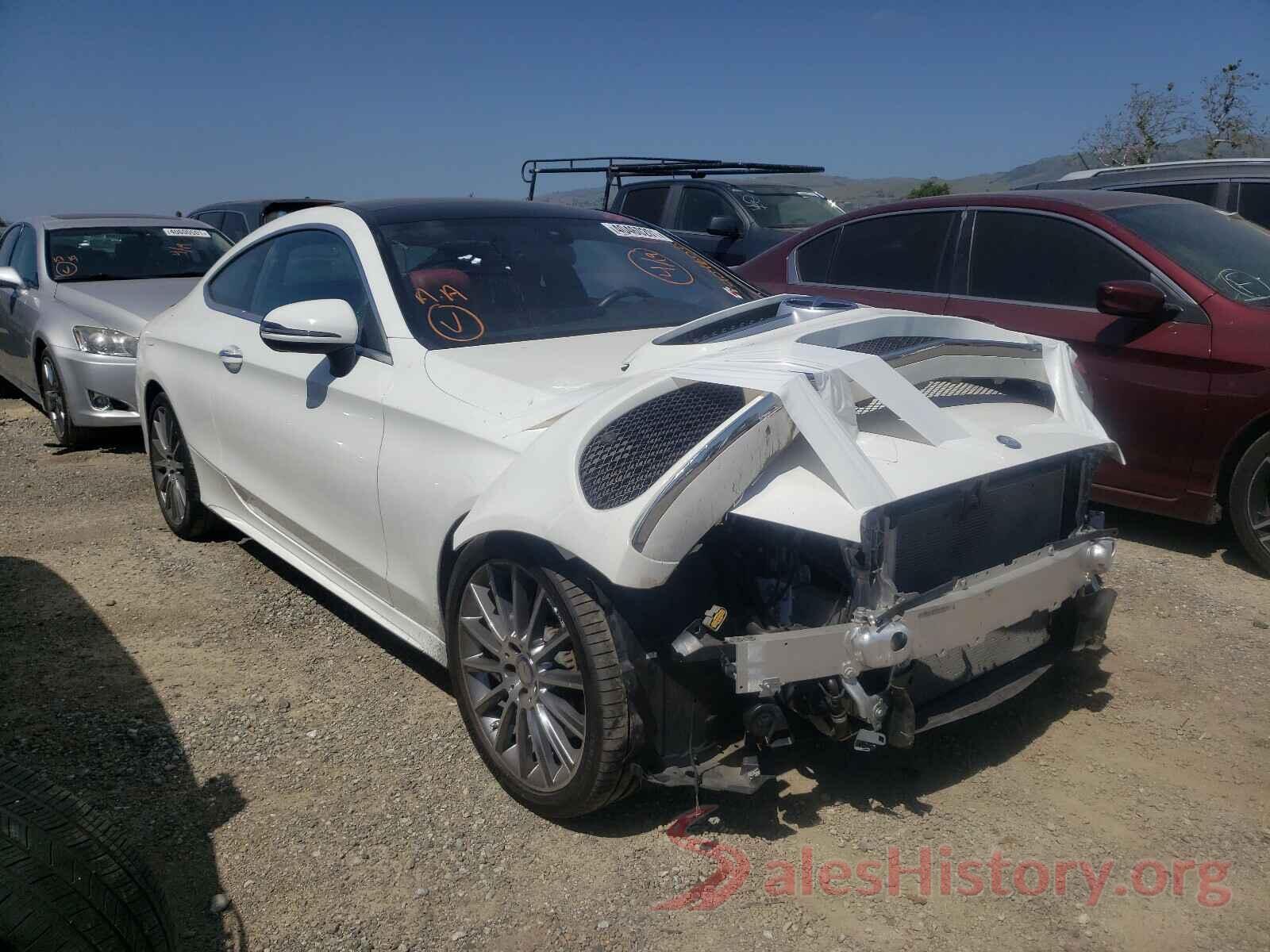 WDDWJ4JBXHF403822 2017 MERCEDES-BENZ C CLASS