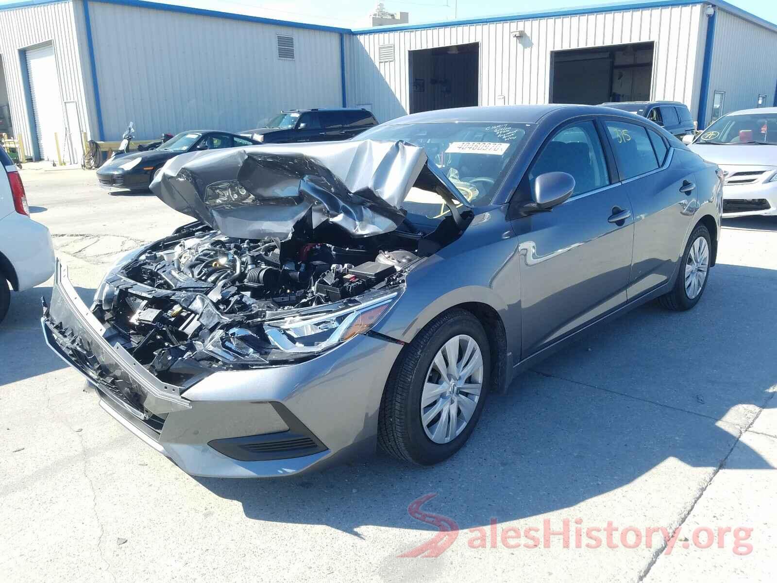 3N1AB8BV7LY213255 2020 NISSAN SENTRA