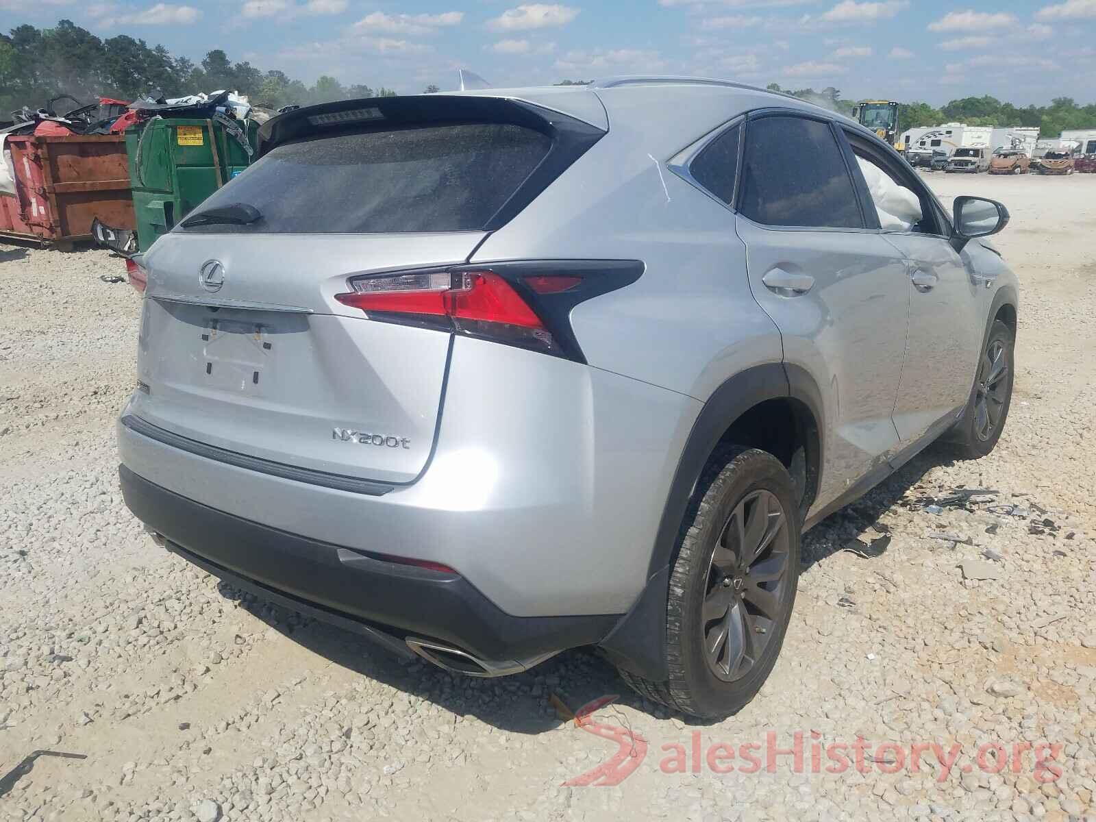 JTJYARBZ5G2031806 2016 LEXUS NX