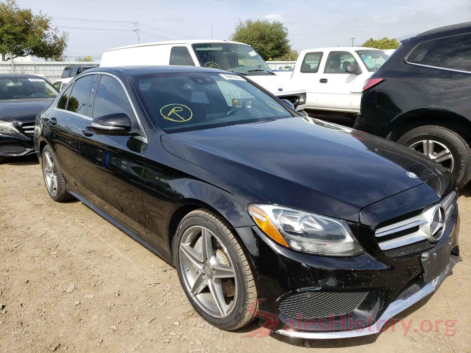 55SWF4KB8GU137065 2016 MERCEDES-BENZ C CLASS