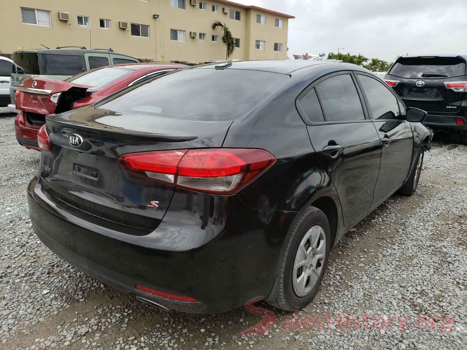 3KPFL4A74HE013180 2017 KIA FORTE