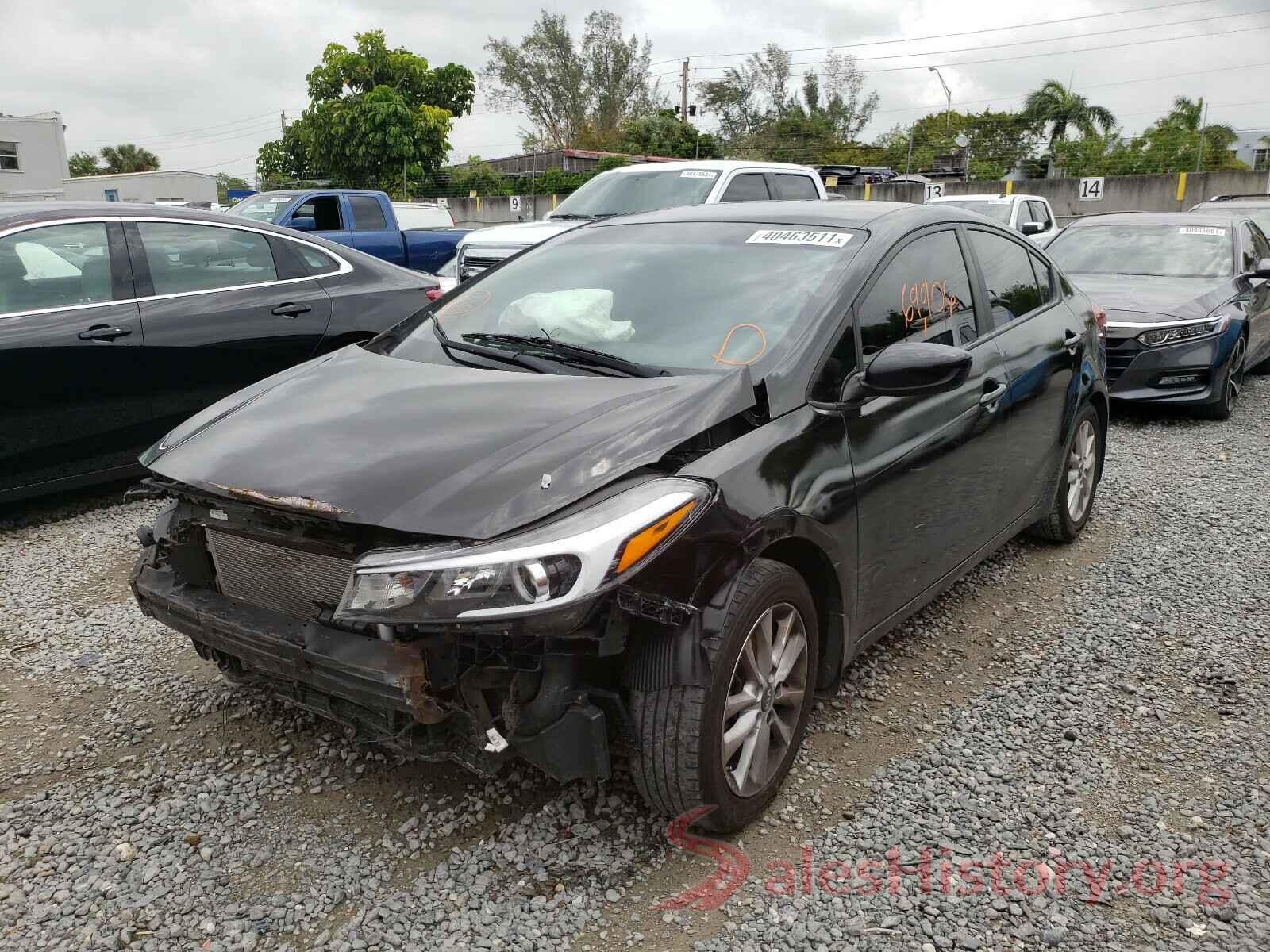 3KPFL4A74HE013180 2017 KIA FORTE