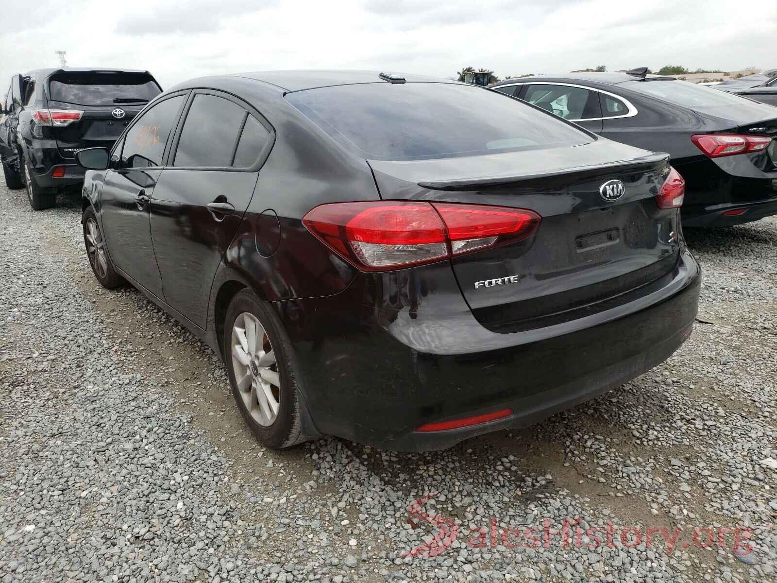 3KPFL4A74HE013180 2017 KIA FORTE