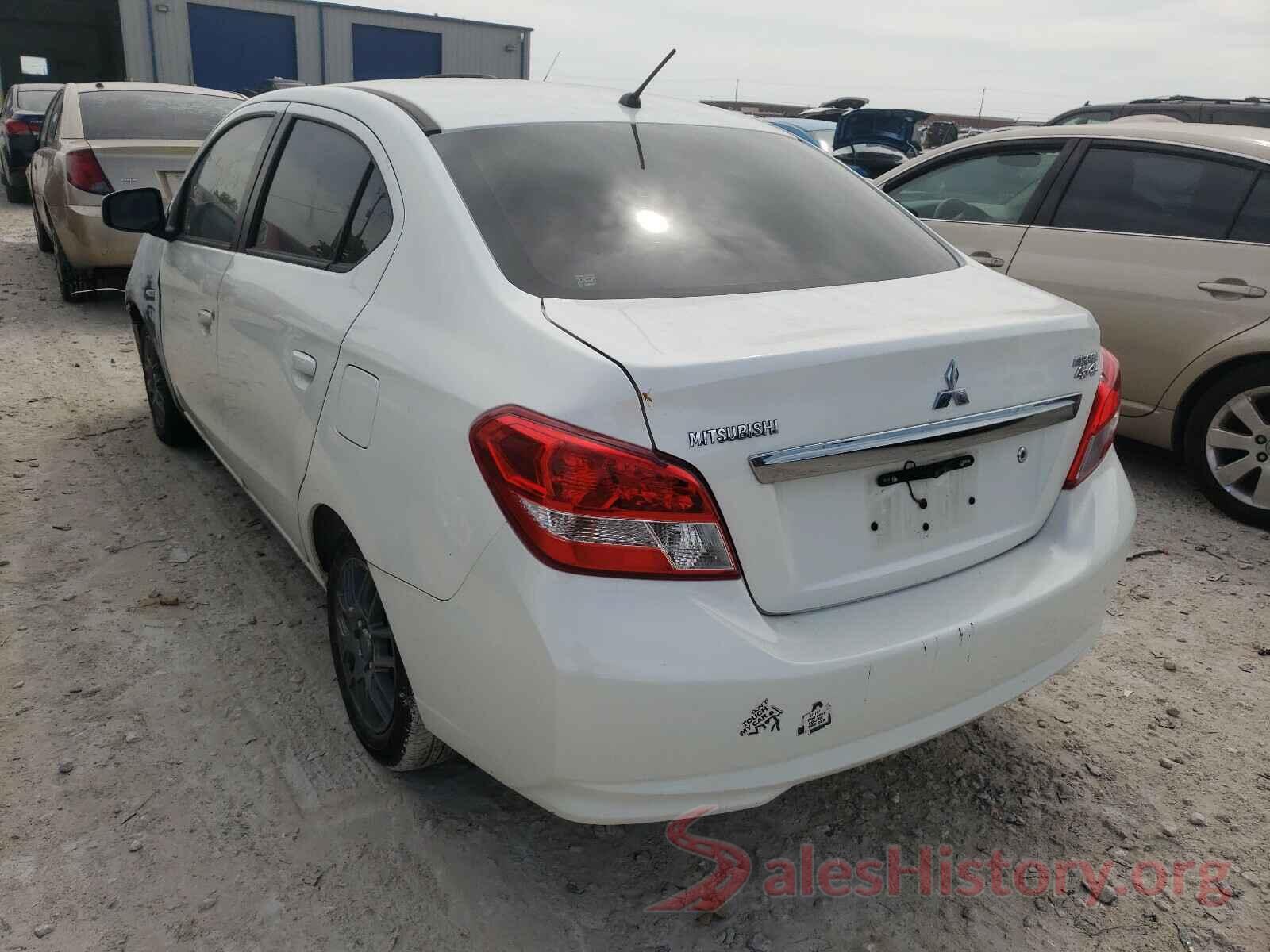 ML32F3FJ6HH003459 2017 MITSUBISHI MIRAGE