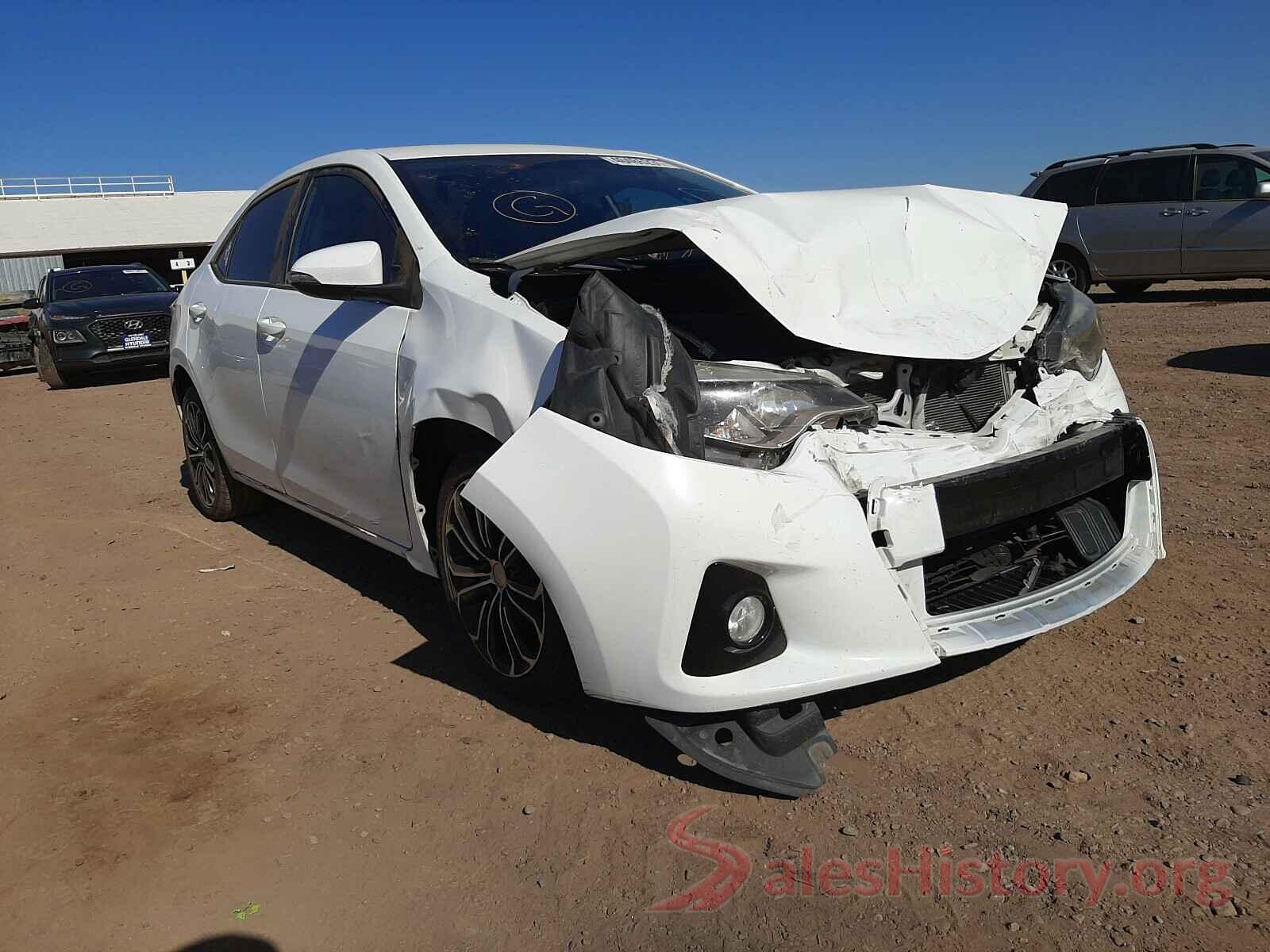 5YFBURHE4GP495627 2016 TOYOTA COROLLA