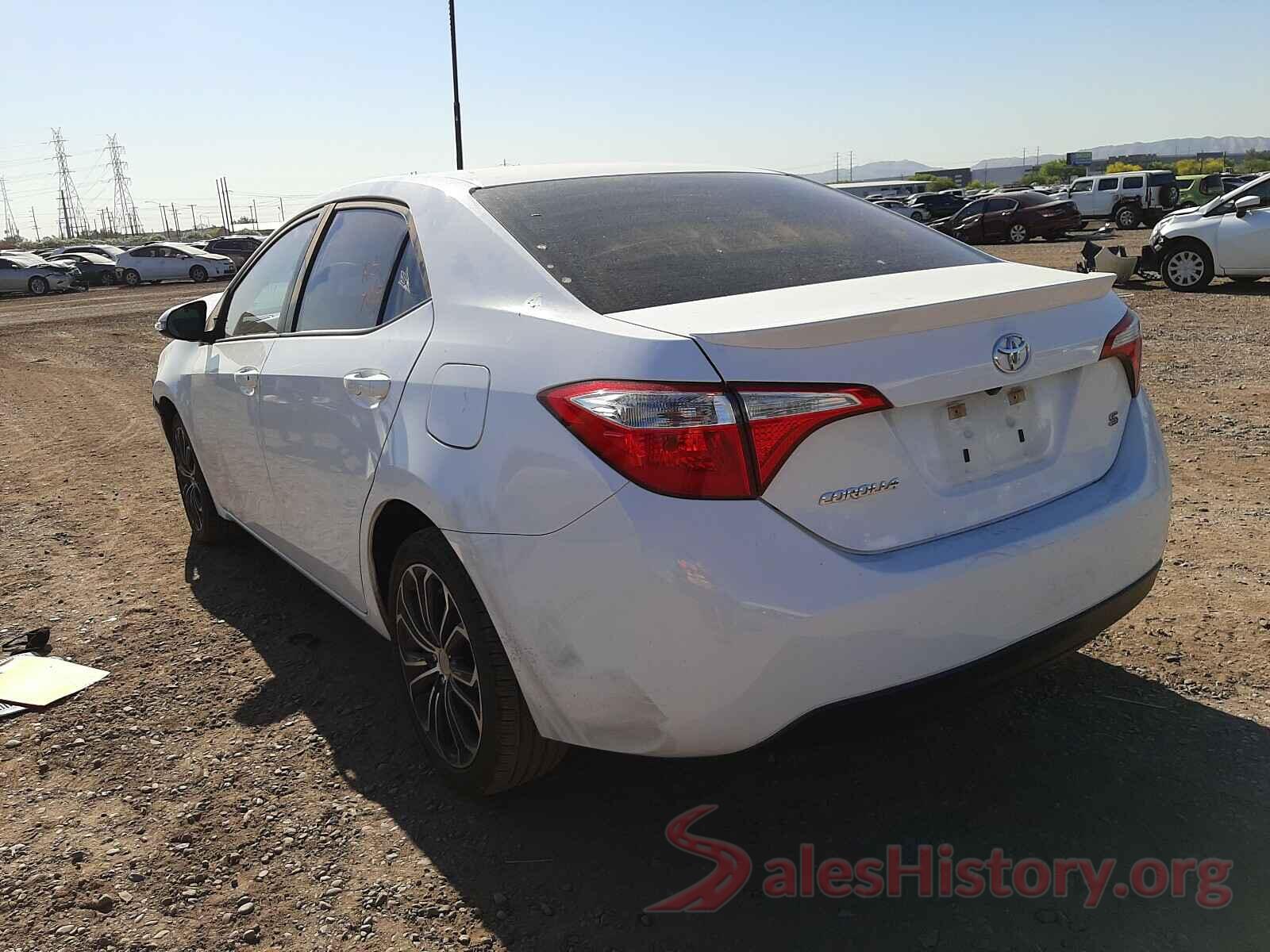 5YFBURHE4GP495627 2016 TOYOTA COROLLA