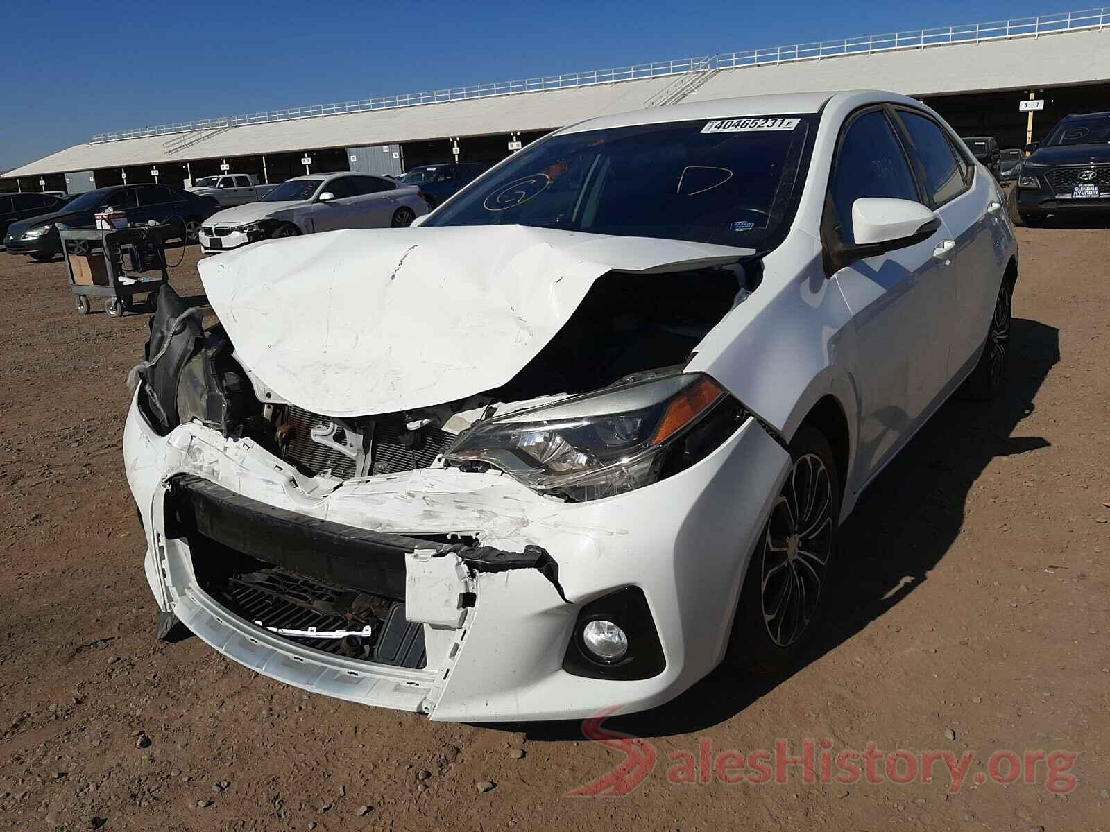 5YFBURHE4GP495627 2016 TOYOTA COROLLA