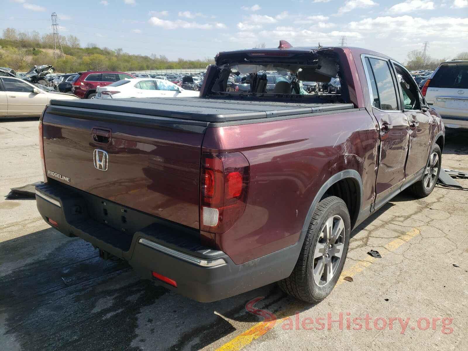 5FPYK2F58HB009397 2017 HONDA RIDGELINE