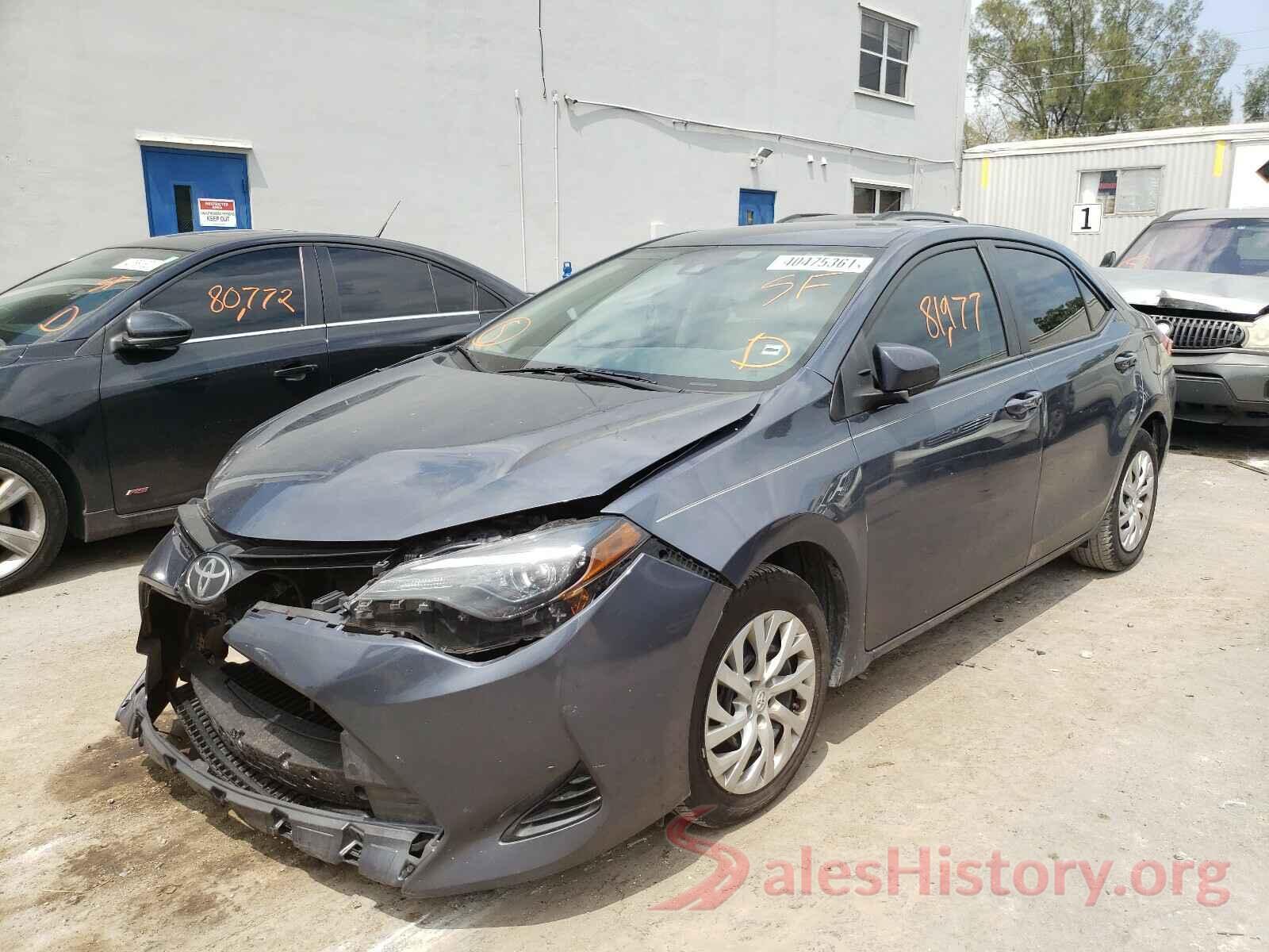 5YFBURHE1JP822413 2018 TOYOTA COROLLA