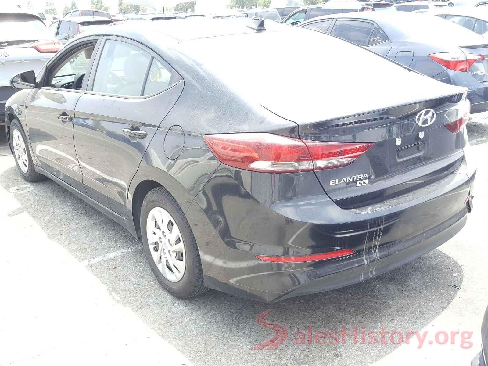 KMHD74LF9HU089734 2017 HYUNDAI ELANTRA