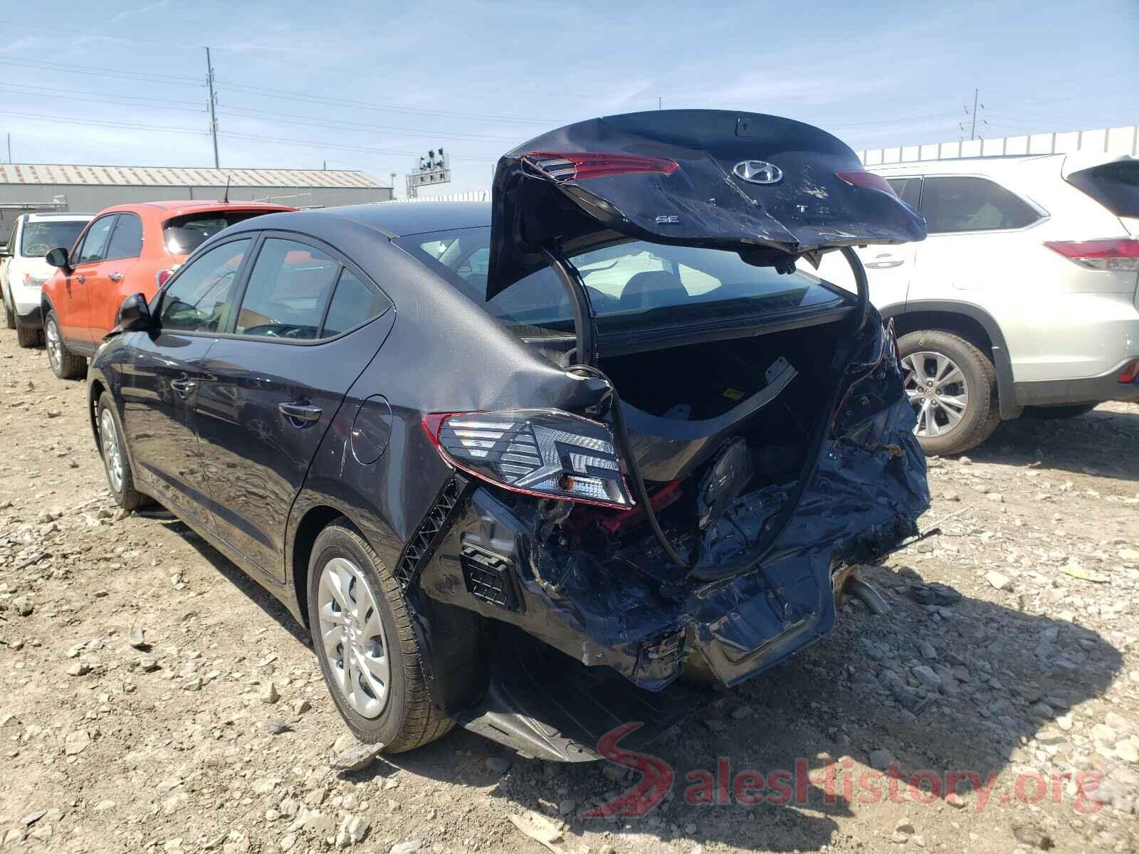 5NPD74LF0LH617345 2020 HYUNDAI ELANTRA