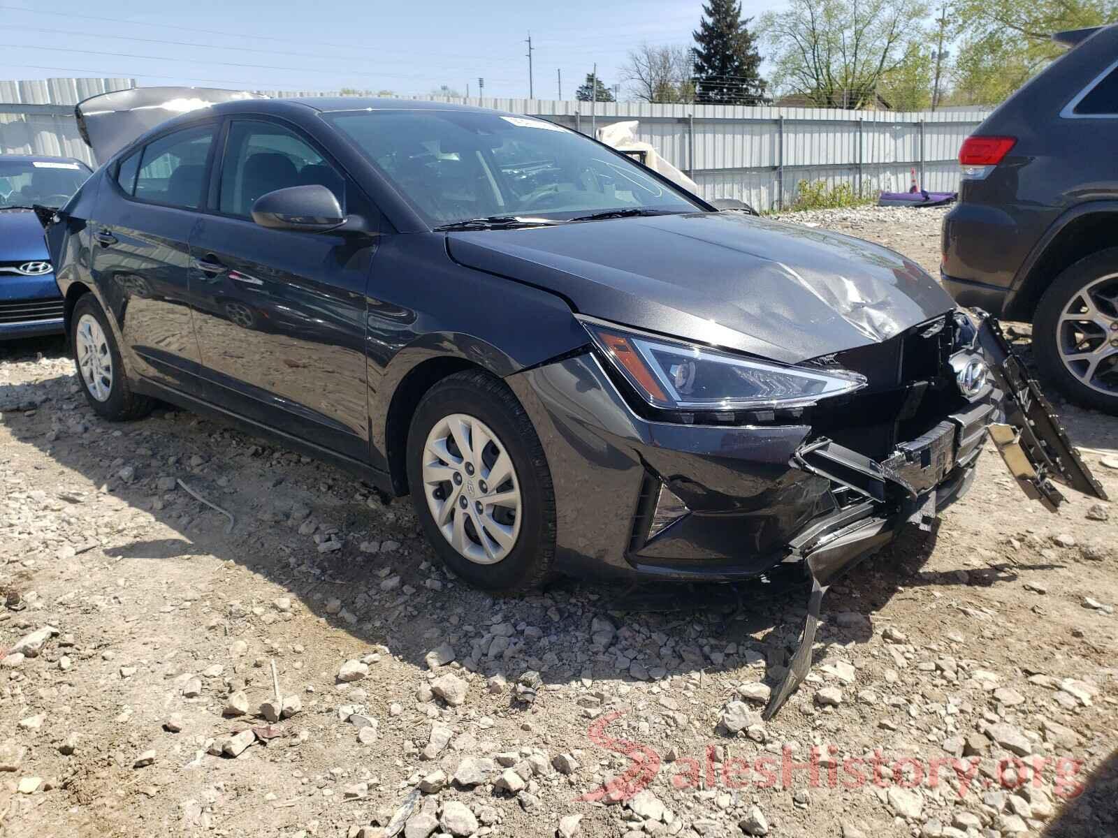 5NPD74LF0LH617345 2020 HYUNDAI ELANTRA