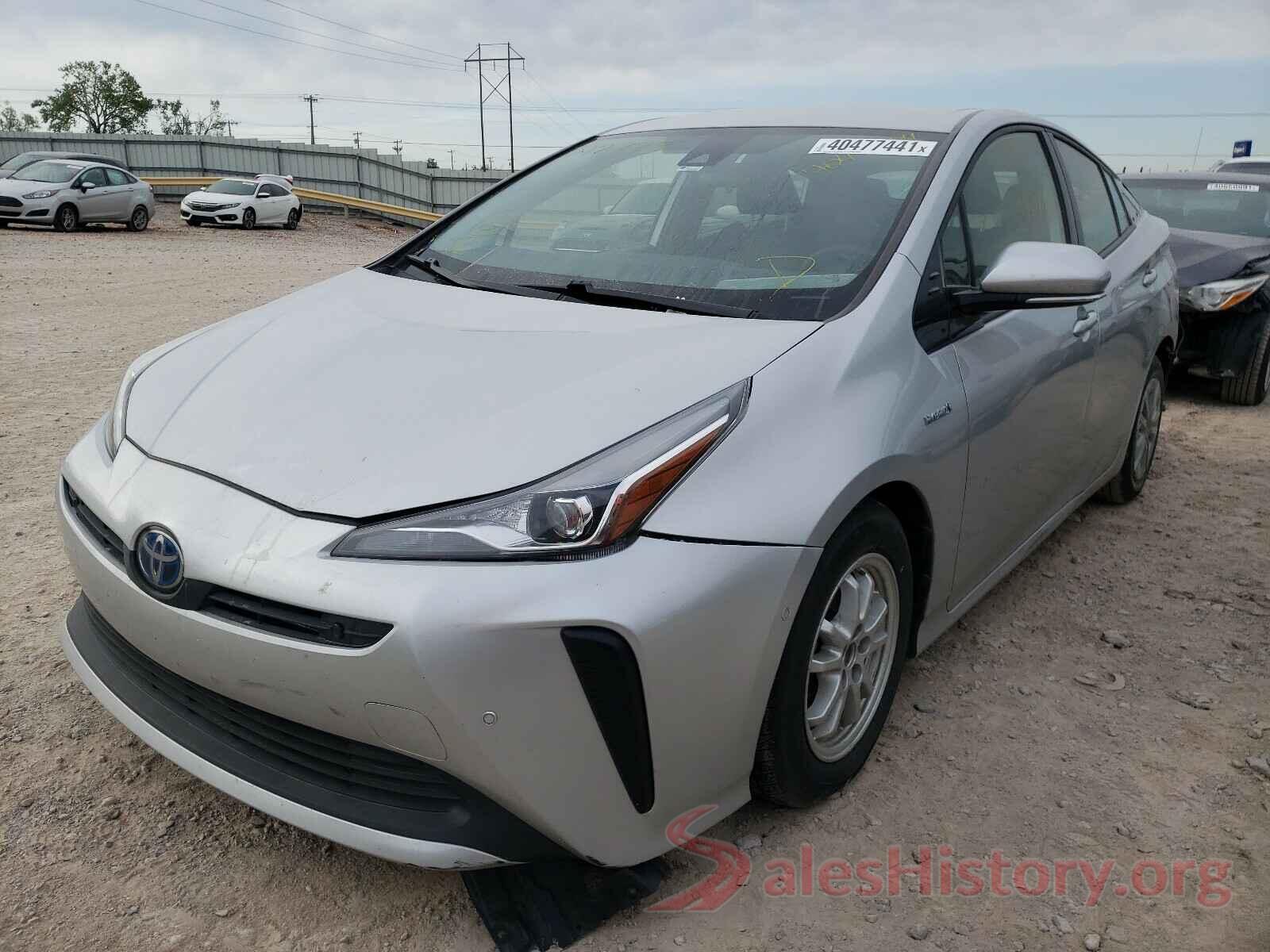 JTDKARFUXK3072779 2019 TOYOTA PRIUS