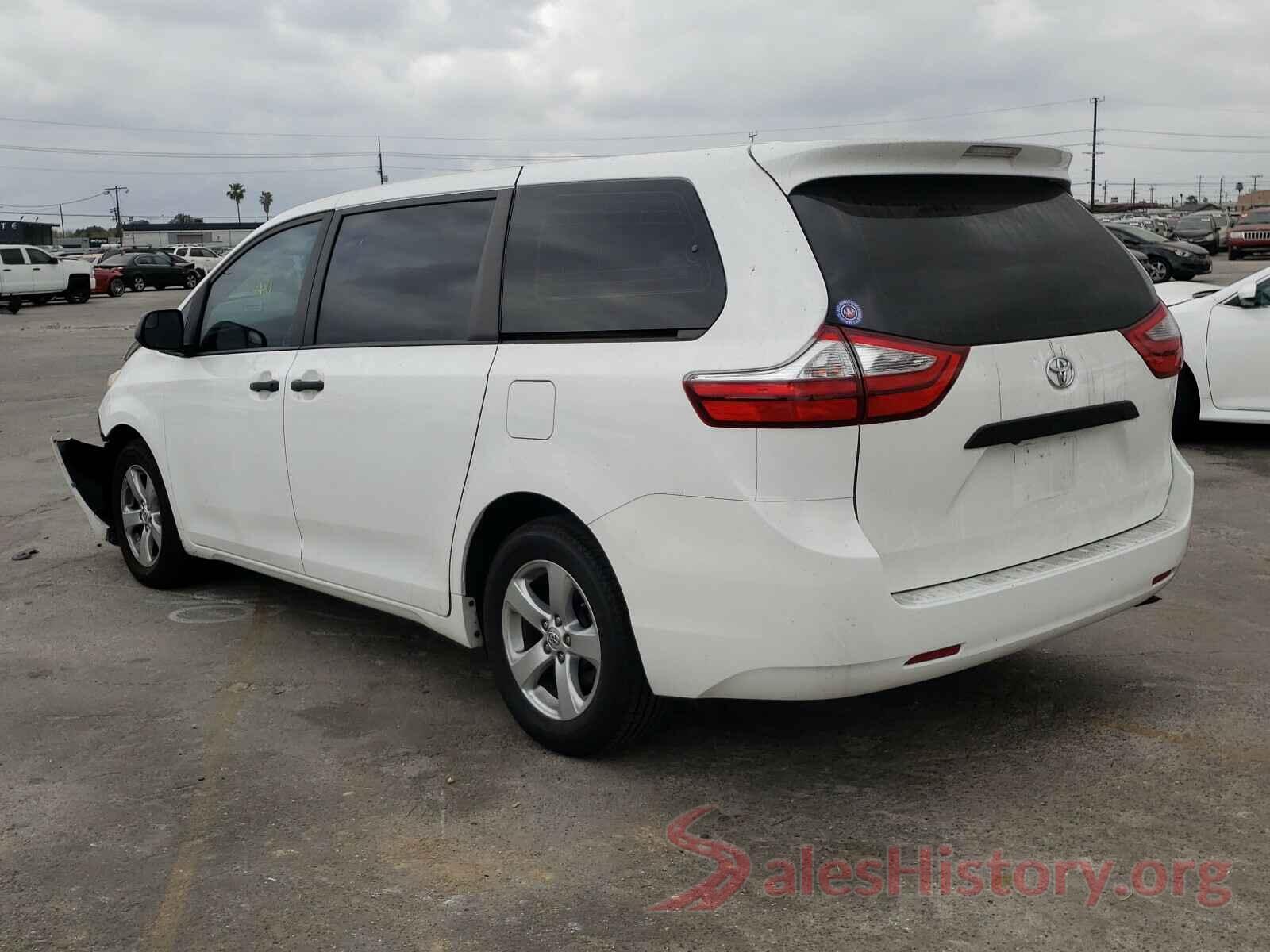 5TDZZ3DC1HS881030 2017 TOYOTA SIENNA