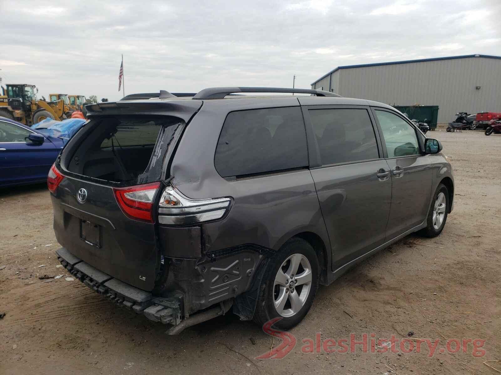 5TDKZ3DC9JS905601 2018 TOYOTA SIENNA