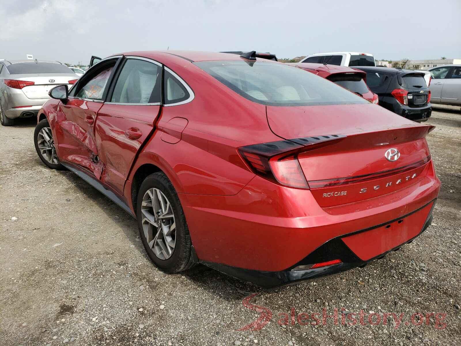 5NPEL4JA6MH093837 2021 HYUNDAI SONATA