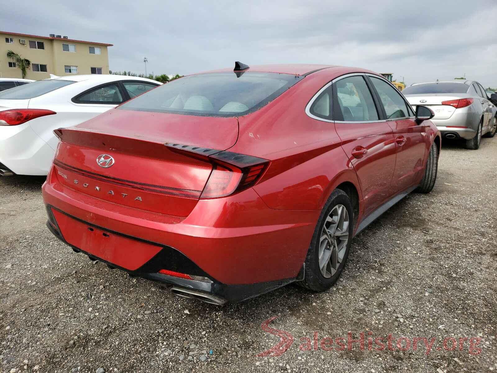 5NPEL4JA6MH093837 2021 HYUNDAI SONATA