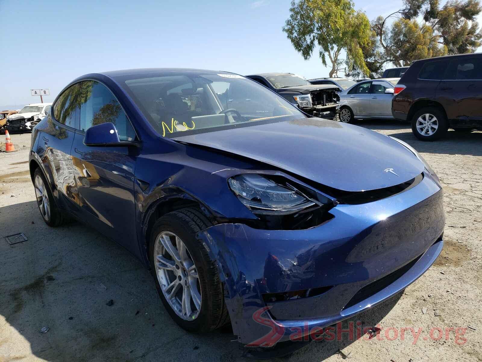 5YJYGDEE6LF018079 2020 TESLA MODEL Y