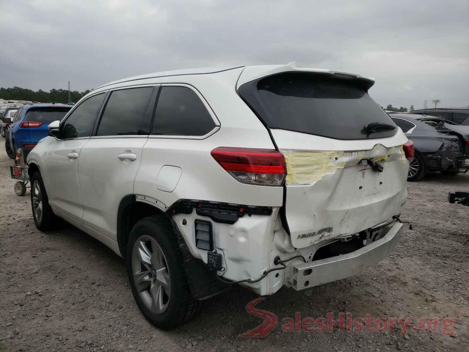 5TDYZRFHXHS206719 2017 TOYOTA HIGHLANDER