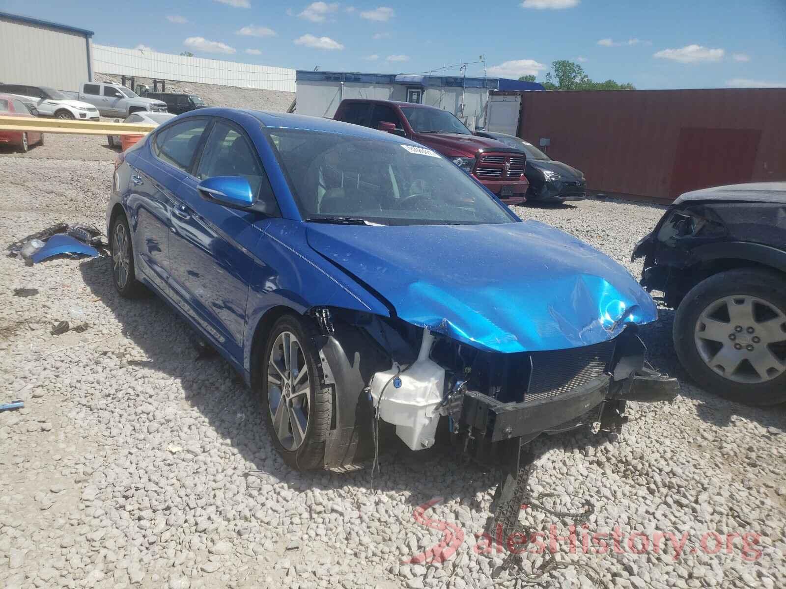 KMHD84LF8HU263922 2017 HYUNDAI ELANTRA