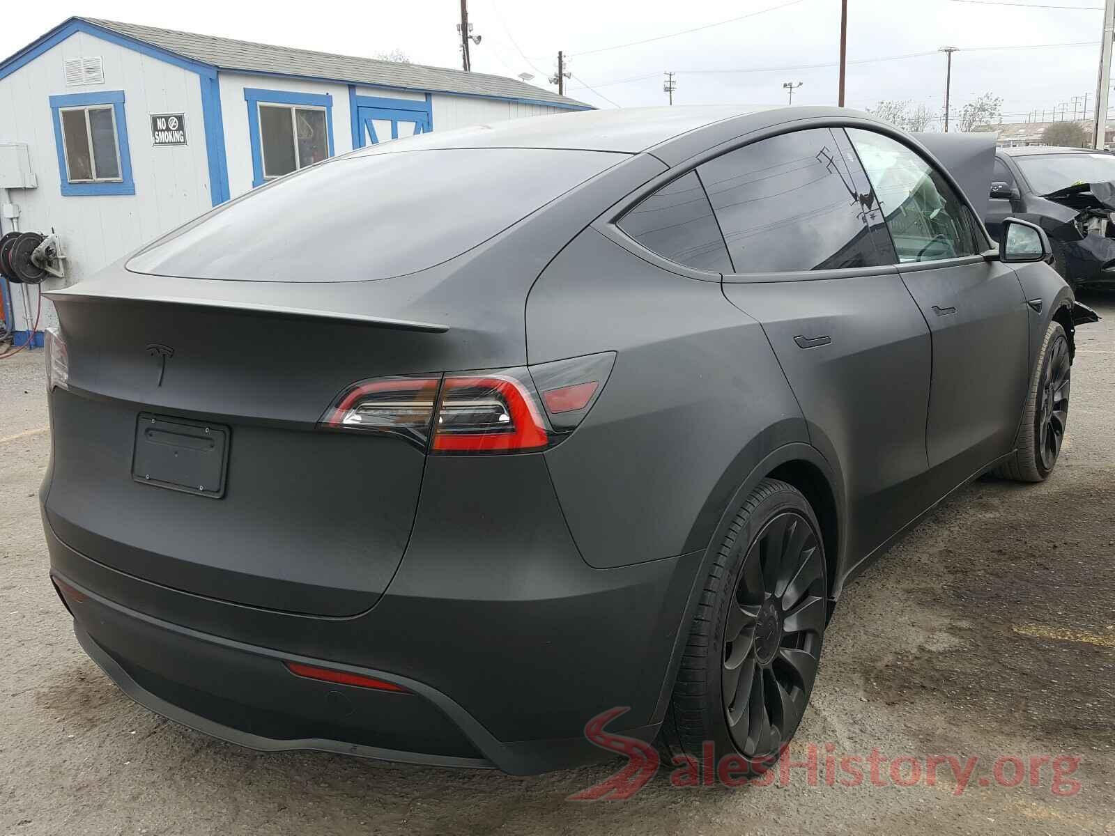 5YJYGDEF2LF053808 2020 TESLA MODEL Y