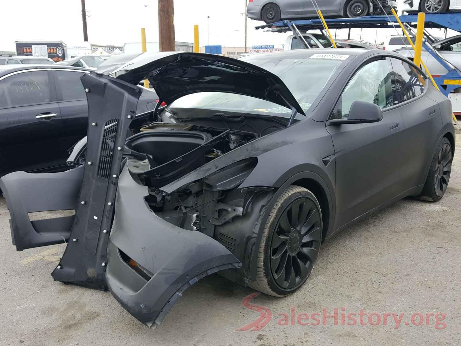 5YJYGDEF2LF053808 2020 TESLA MODEL Y