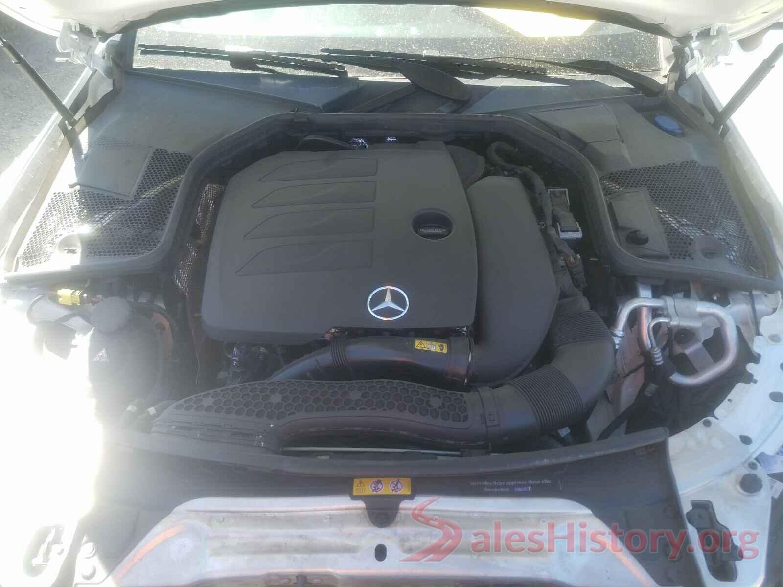 WDDWK8DB6KF887141 2019 MERCEDES-BENZ C CLASS