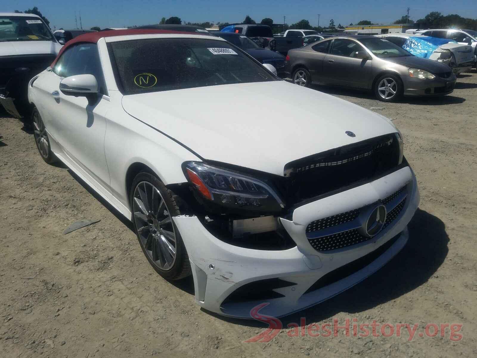 WDDWK8DB6KF887141 2019 MERCEDES-BENZ C CLASS