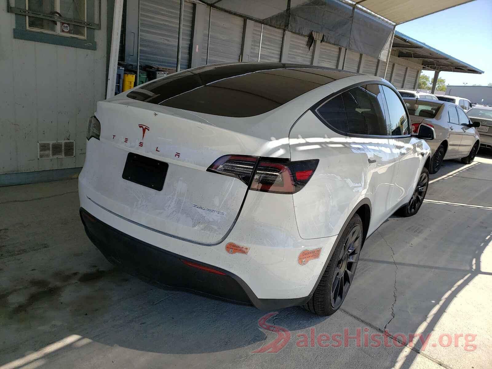 5YJYGDEF2LF004205 2020 TESLA MODEL Y