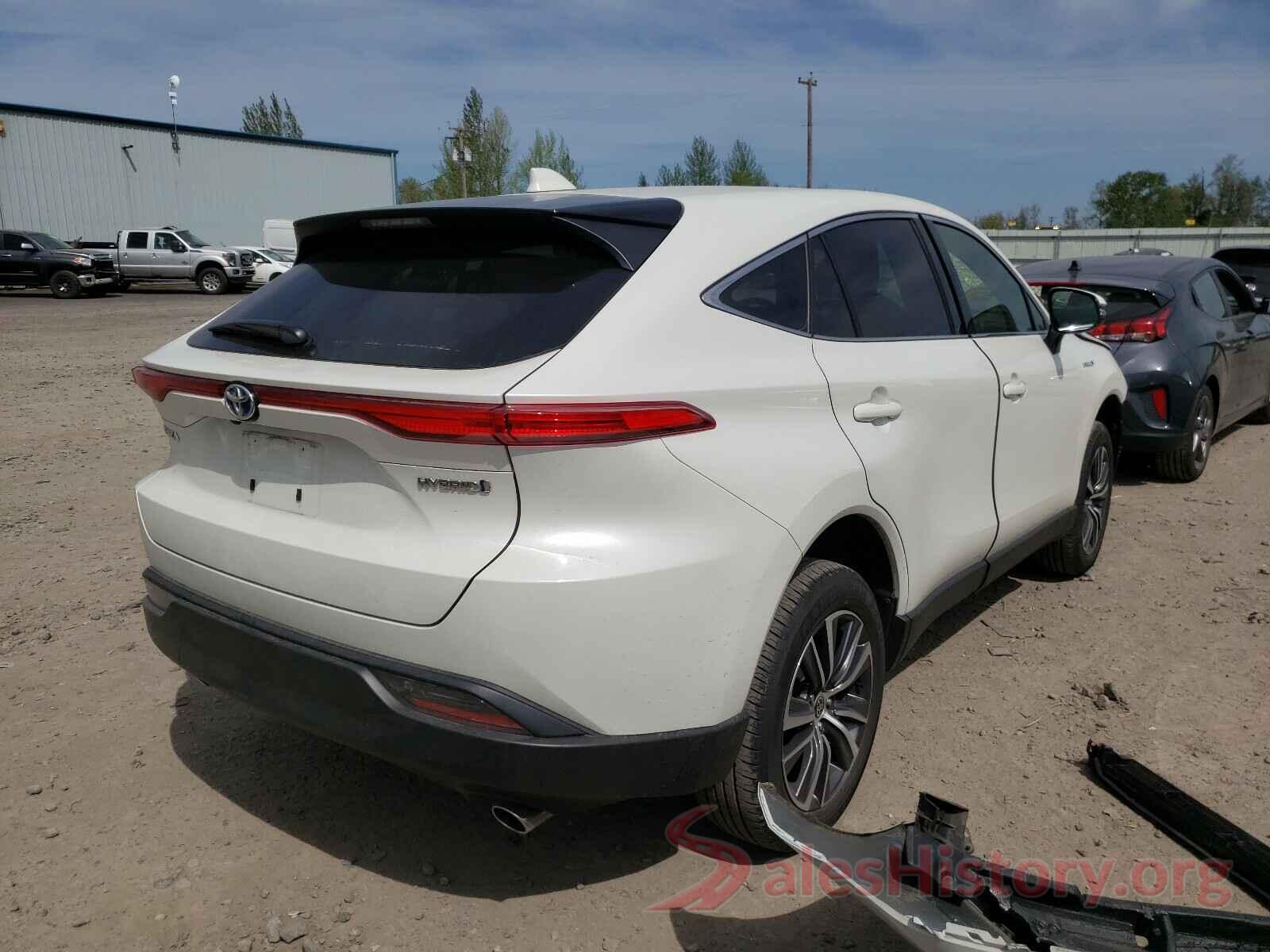 JTEAAAAH6MJ007073 2021 TOYOTA VENZA