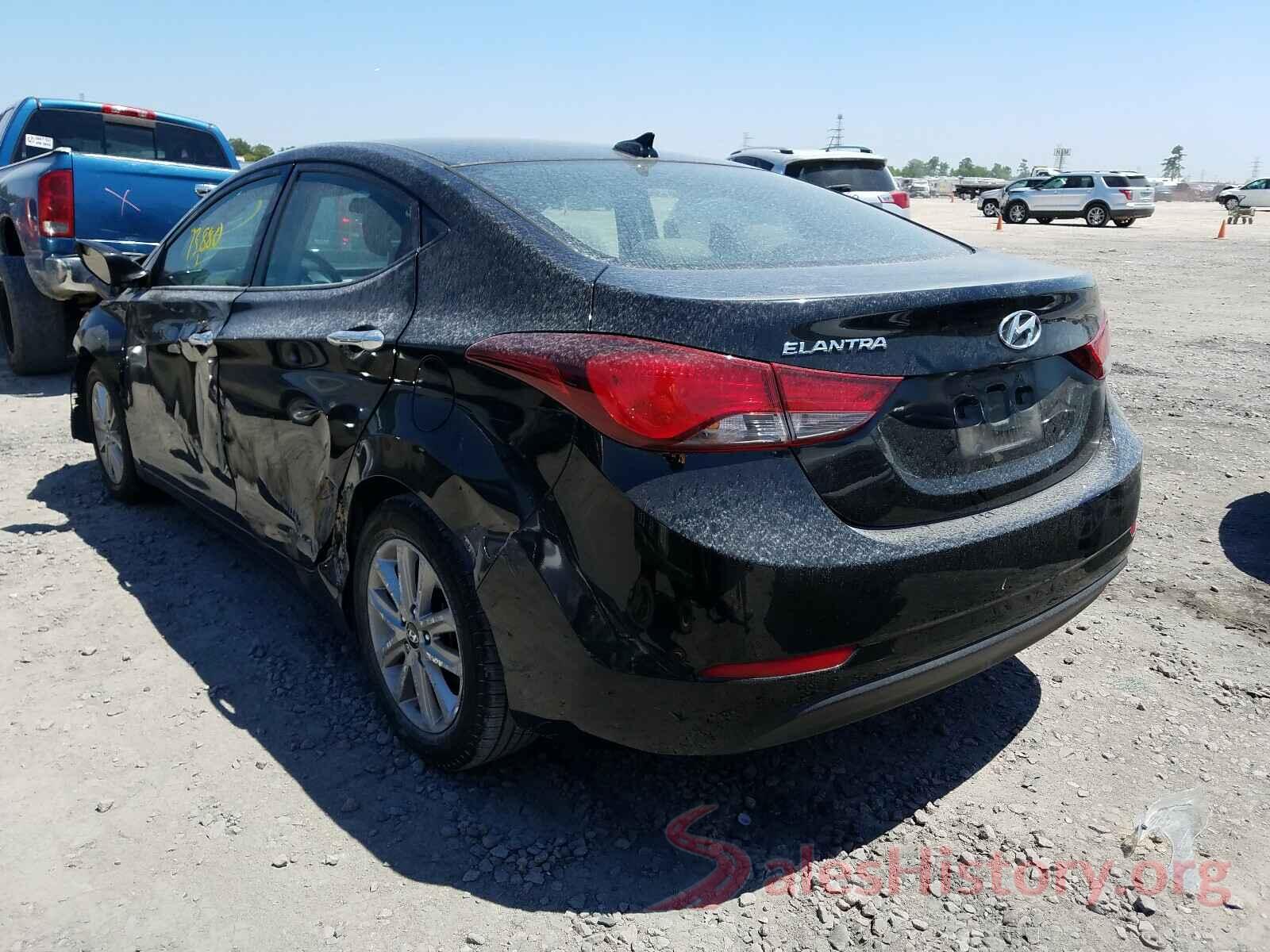 5NPDH4AE3GH728808 2016 HYUNDAI ELANTRA