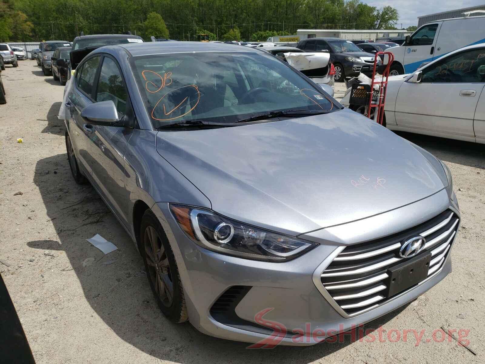 5NPD84LF7HH033299 2017 HYUNDAI ELANTRA