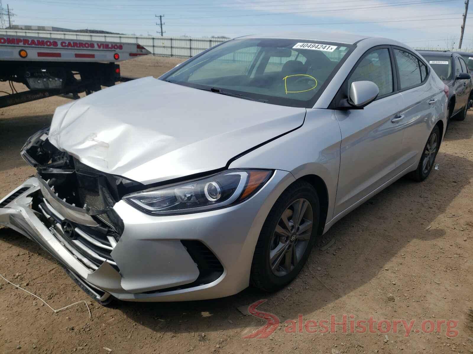 5NPD84LF2JH337209 2018 HYUNDAI ELANTRA